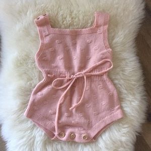 Super cute pale pink romper